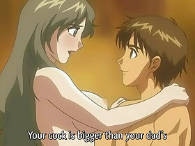 继母痴迷于她的年轻继子 - 色情无码 [字幕]