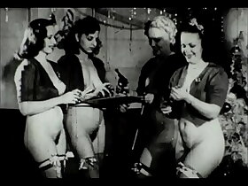 复古色情怀旧，圣诞幽灵