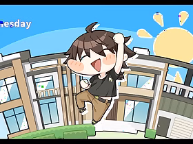 夏日四叶草 [ 后宫变态游戏 ] 第 5 集我的老板仍然在想着我而自慰！